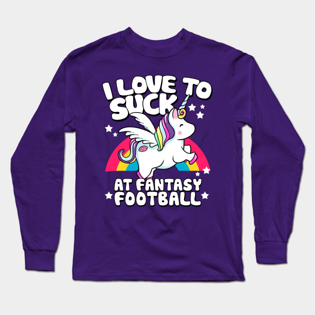 I Suck At Fantasy Football Loser Unicorn